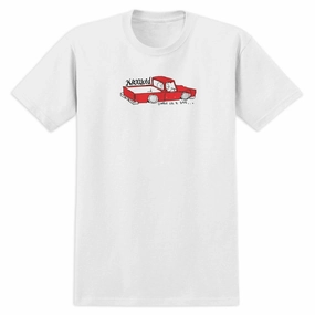 High Density Weave Krooked Double Ok T-Shirt - White/Multi