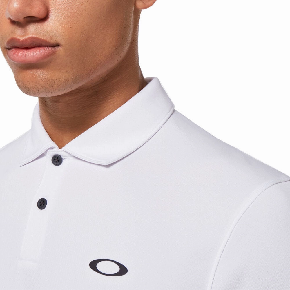 Oakley Icon TN Protect RC Polo Shirt - White Comfy Look Wear