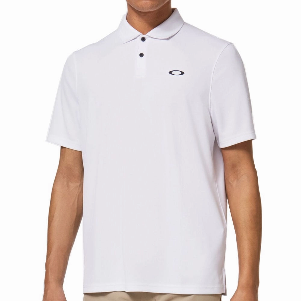 Stretchable Weave Oakley Icon TN Protect RC Polo Shirt - White