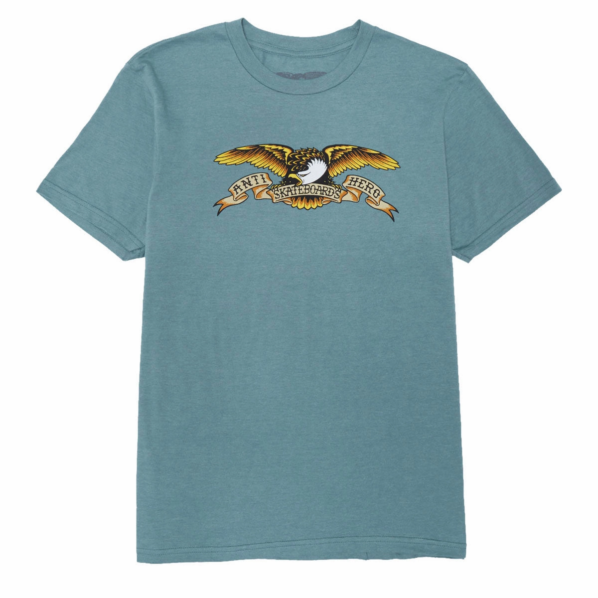 Anti-Hero Eagle T-Shirt - Heather Arctic/Black Multi Color Smart Design