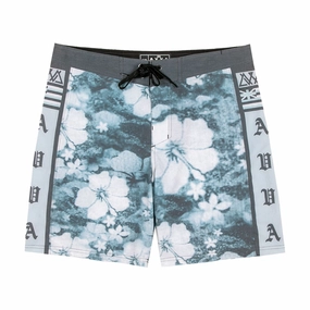 Vintage Wash AVVA Represent 19 Boardshorts - Blue
