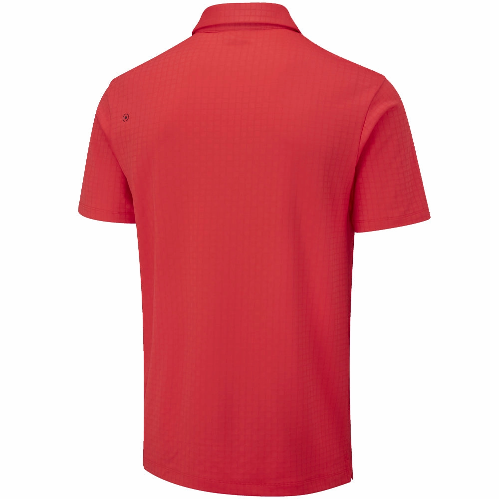 Ping Cillian SensorCool Polo Shirt - Poppy LowImpactDye