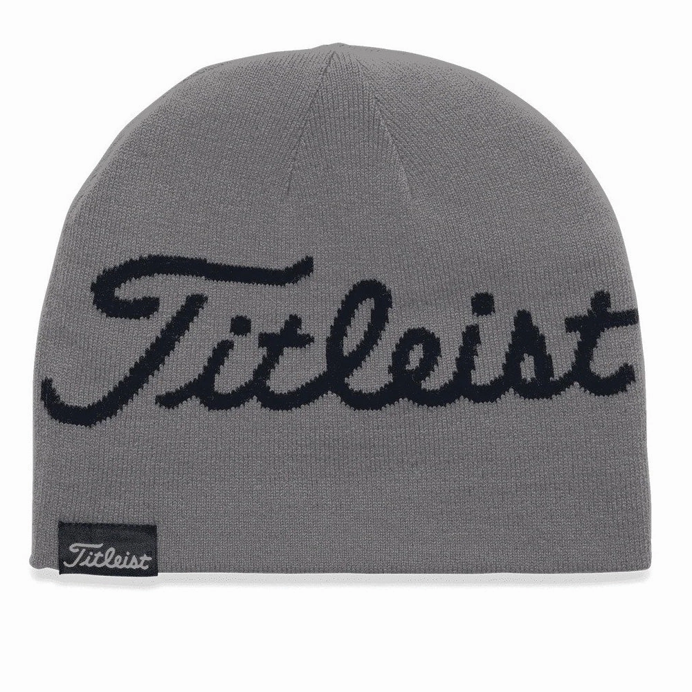 Titleist Lifestyle Beanie - Grey/Navy All-Season Use Designer Inspired