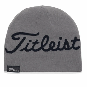 Titleist Lifestyle Beanie - Grey/Navy All-Season Use Designer Inspired