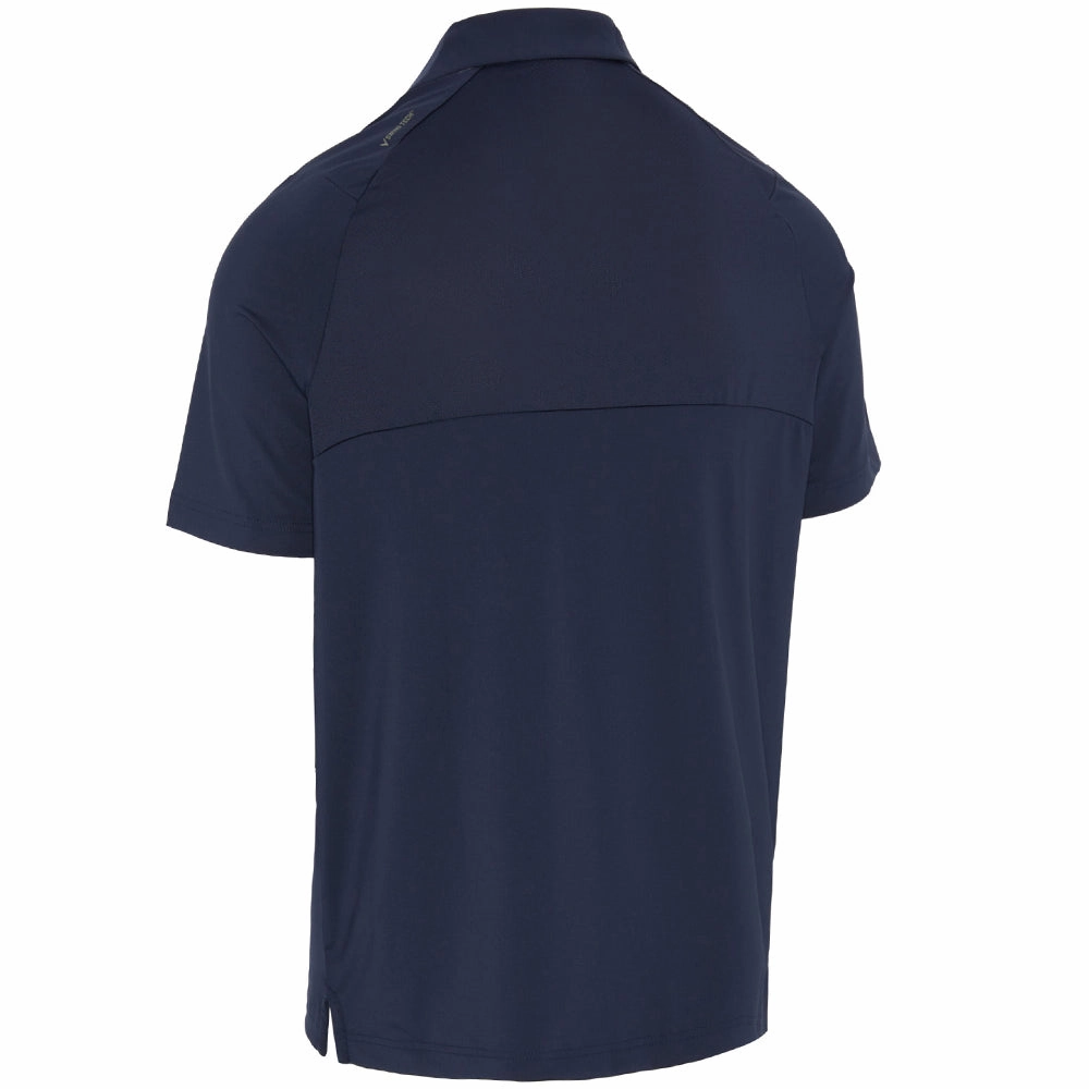 Callaway Chev Odyssey Polo Shirt - Peacoat Non Toxic Printing Light Casual Wear