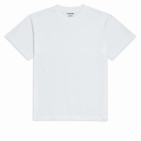 Stretch Fabric Technology Stylish Comfort CCS Heavier T-Shirt - White