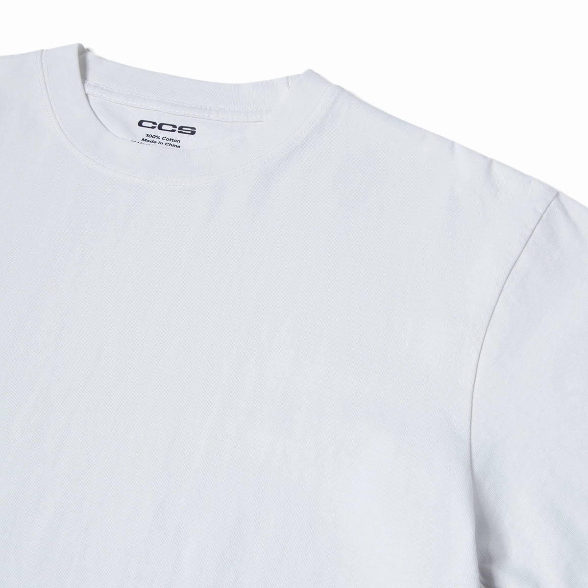 CCS Heavier T-Shirt - White Basic Comfort
