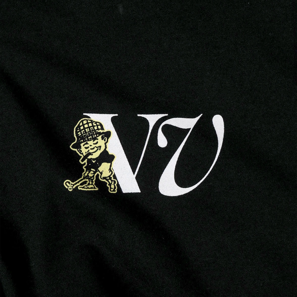 Trendy Fabric Essential Look Rivvia Our Mate T-Shirt - Black
