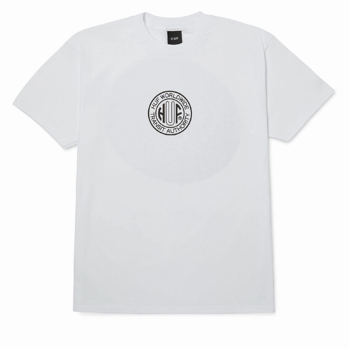 Drop Shoulder Cut HUF Token T-Shirt - White