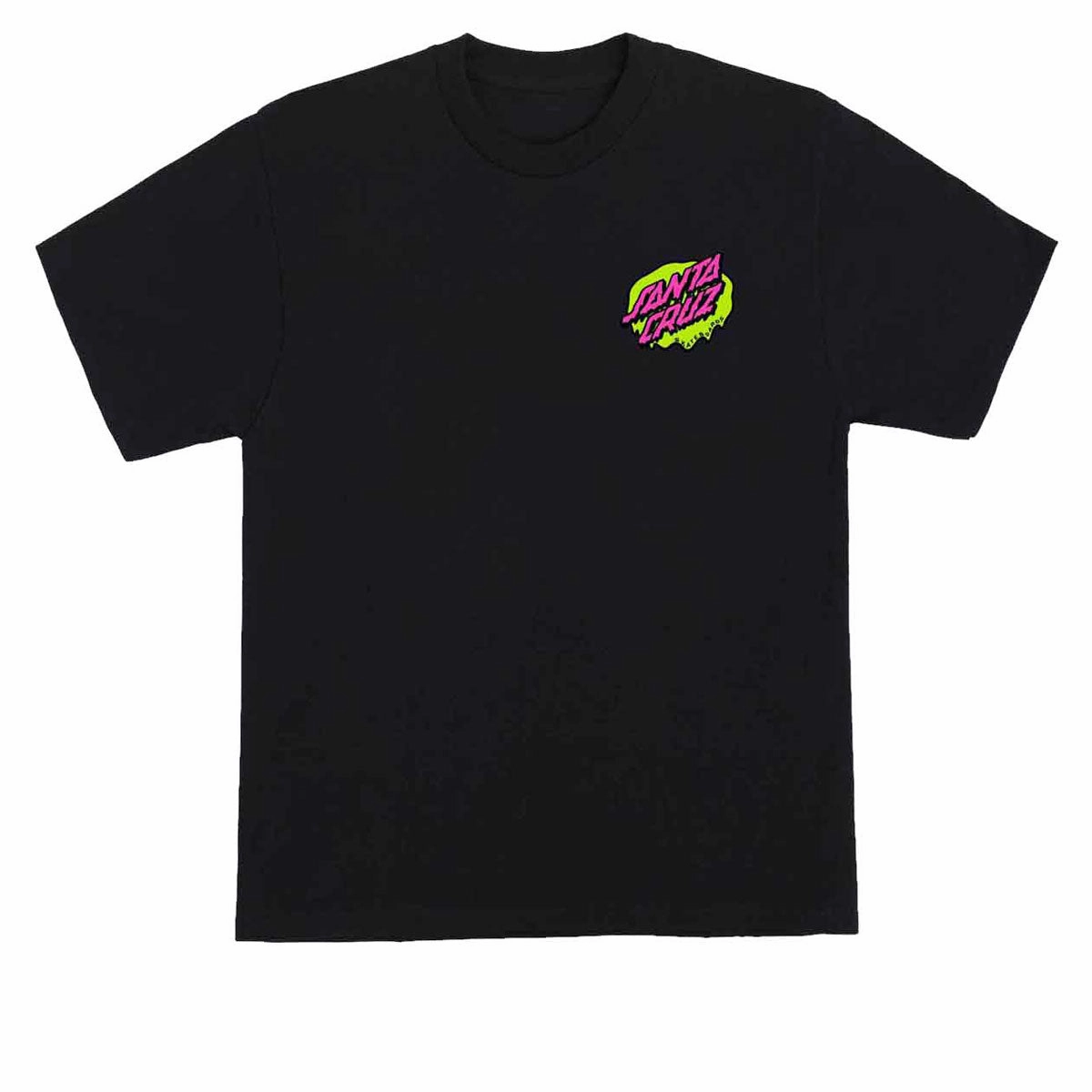 Santa Cruz Slime Scream T-Shirt - Black Stylish Wear