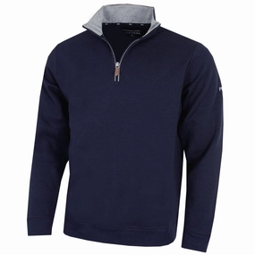 Everyday Essential anti static coating ProQuip Mistral 1/4 Zip Sweater - Navy