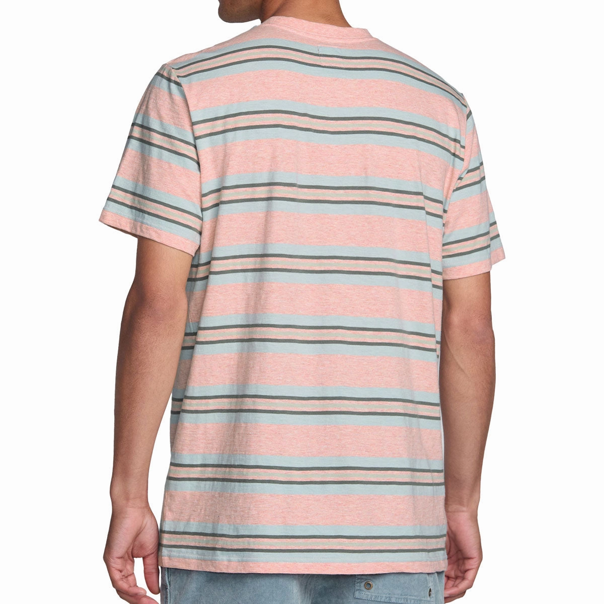 Perfect Layer Wear MultipurposeCuffs RVCA Magnolia T-Shirt - Peach