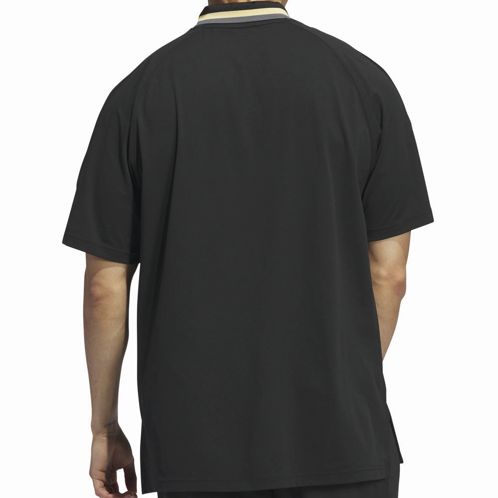 Versatile Comfort Perfectly Fit adidas Ultimate365 Jersey Polo Shirt - Black
