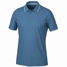 Galvin Green Marty Polo Shirt - Moonlight Blue Affordable Fashion Comfy Style