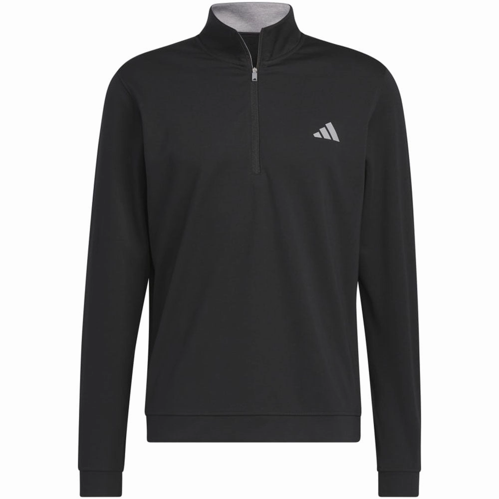Travel Companion adidas Elevated 1/4 Zip Pullover - Black