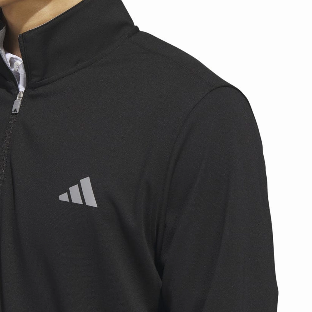 date night look adidas Elevated 1/4 Zip Pullover - Black