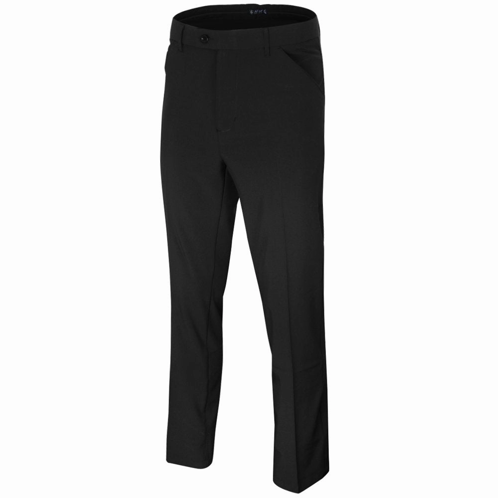 Classic Comfort Perfect Layer Island Green Tapered Stretch Trousers - Black