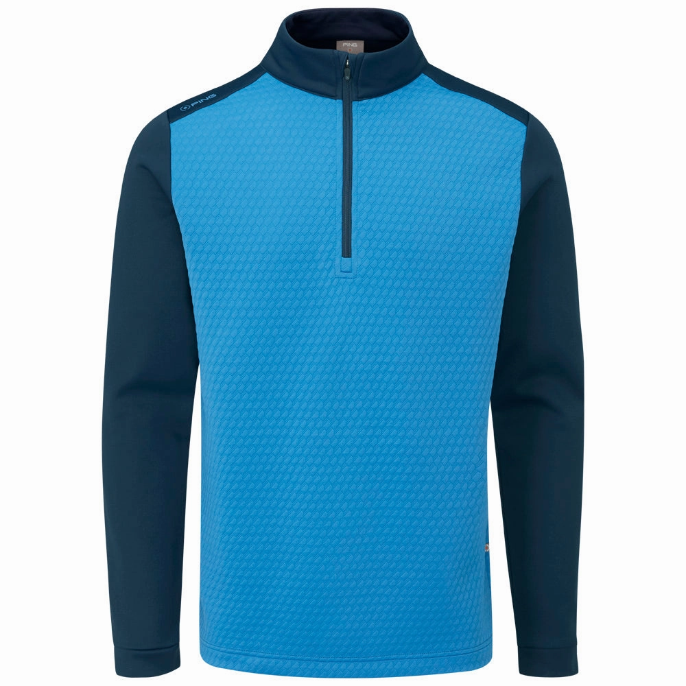 Brunch Style product inventory Ping Nolan 1/4 Zip Pullover - Tidal Blue/Navy