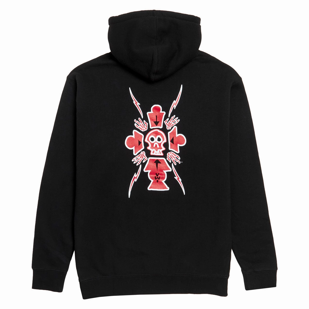Krooked VW Hoodie - Black spandex blend spring holiday