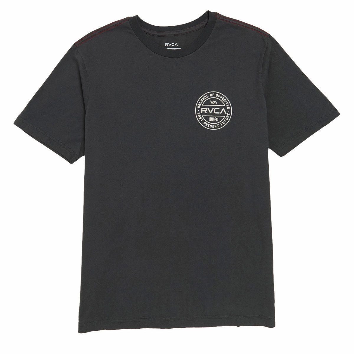 RVCA Fuel Cap T-Shirt - Pirate Black Easy-to-Match