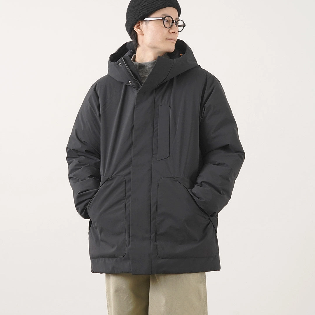SAVE THE DUCK / Phyllis Synthetic Down Hooded Middle Jacket Many Pockets