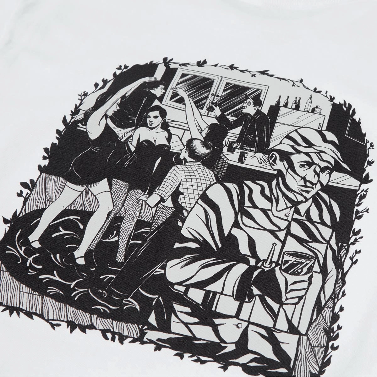 CCS Social Camouflage Party T-Shirt - White Everyday Casual Active Essentials