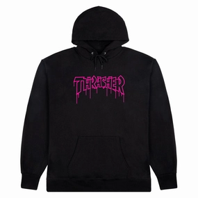 Thrasher One-Liner Hoodie - Black City Feel