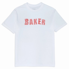 WrinkleResistant Baker Get Lost T-Shirt - White/Red