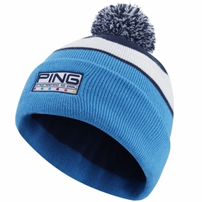 Ping Colour Code Bobble Hat - Cyan Multi Smart Look