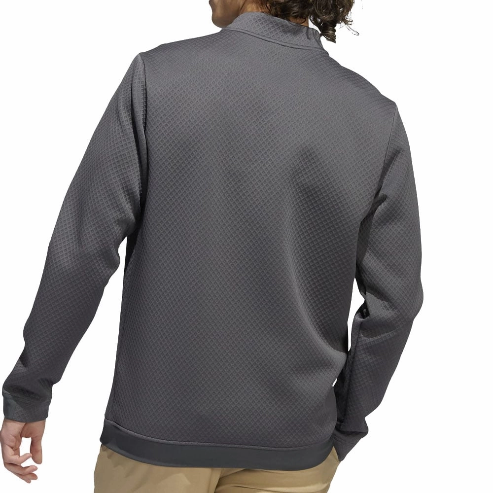 adidas DWR 1/4 Zip Pullover - Grey Six goes with sandals Cozy Essentials