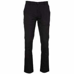 Calvin Klein Bullet Stretch Trouser - Black Durable Construction GussetedCrotch