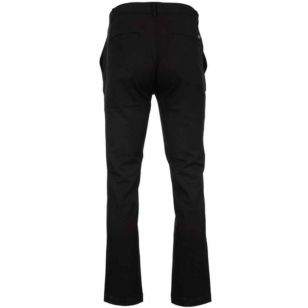 Sweat Resistant High Waist Stretch Calvin Klein Bullet Stretch Trouser - Black