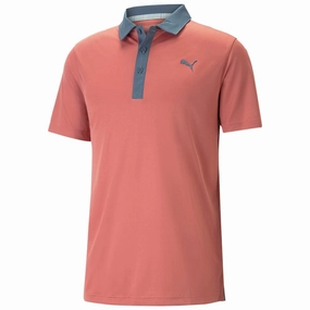 Leisure Casual Feminine Touch Puma Gamer Polo Shirt - Heartfelt/Evening Sky