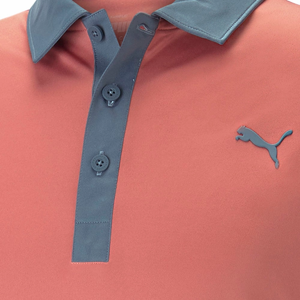 Urban Casual Look Puma Gamer Polo Shirt - Heartfelt/Evening Sky