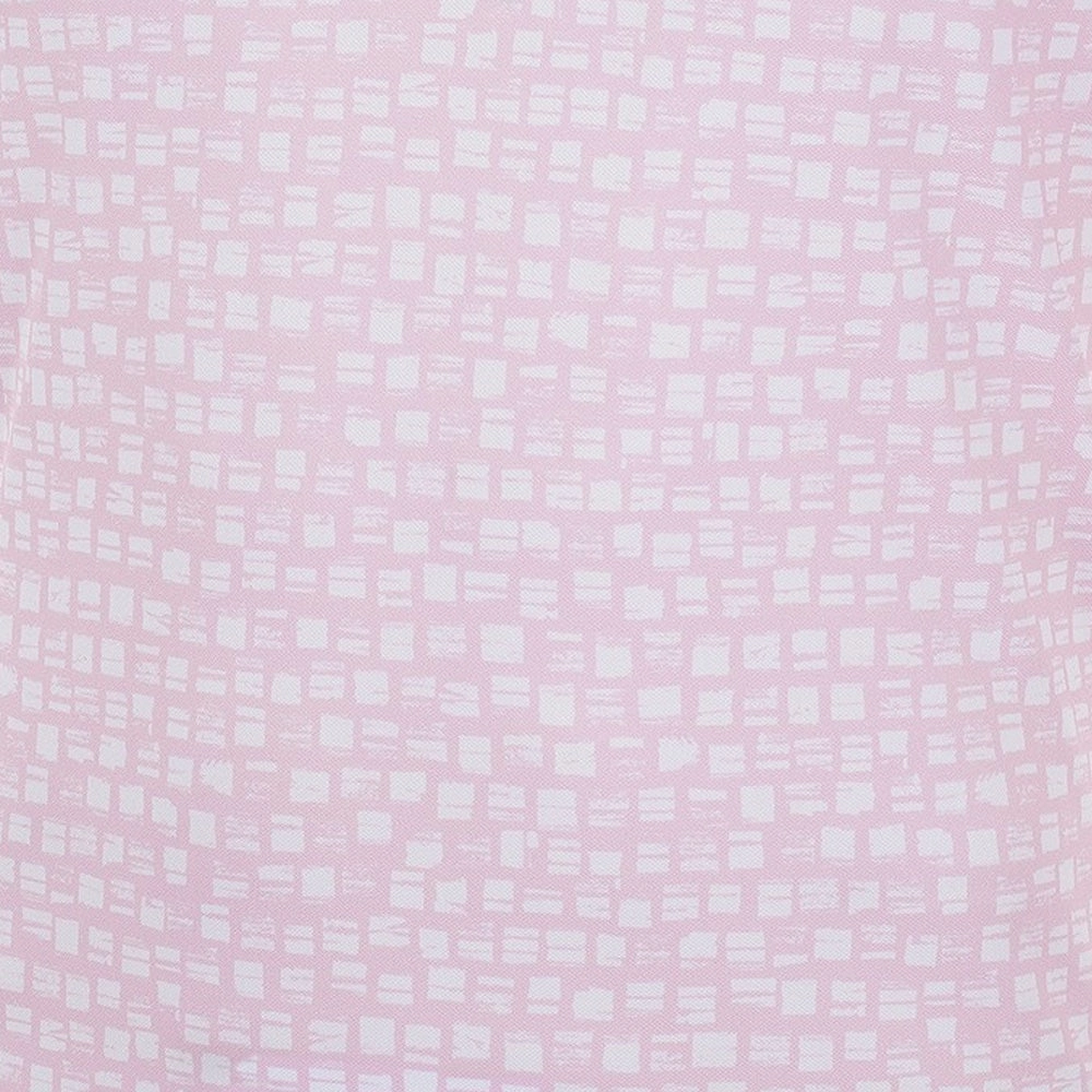 Galvin Green Mack Veltil8  Polo Shirt - Light Pink/White Relaxed Comfort Fit