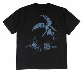 Welcome Fairy T-Shirt - Black Formal Style