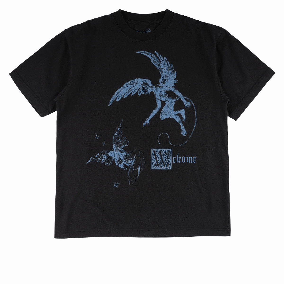 MoistureWicking Technology Chill Comfort Welcome Fairy T-Shirt - Black