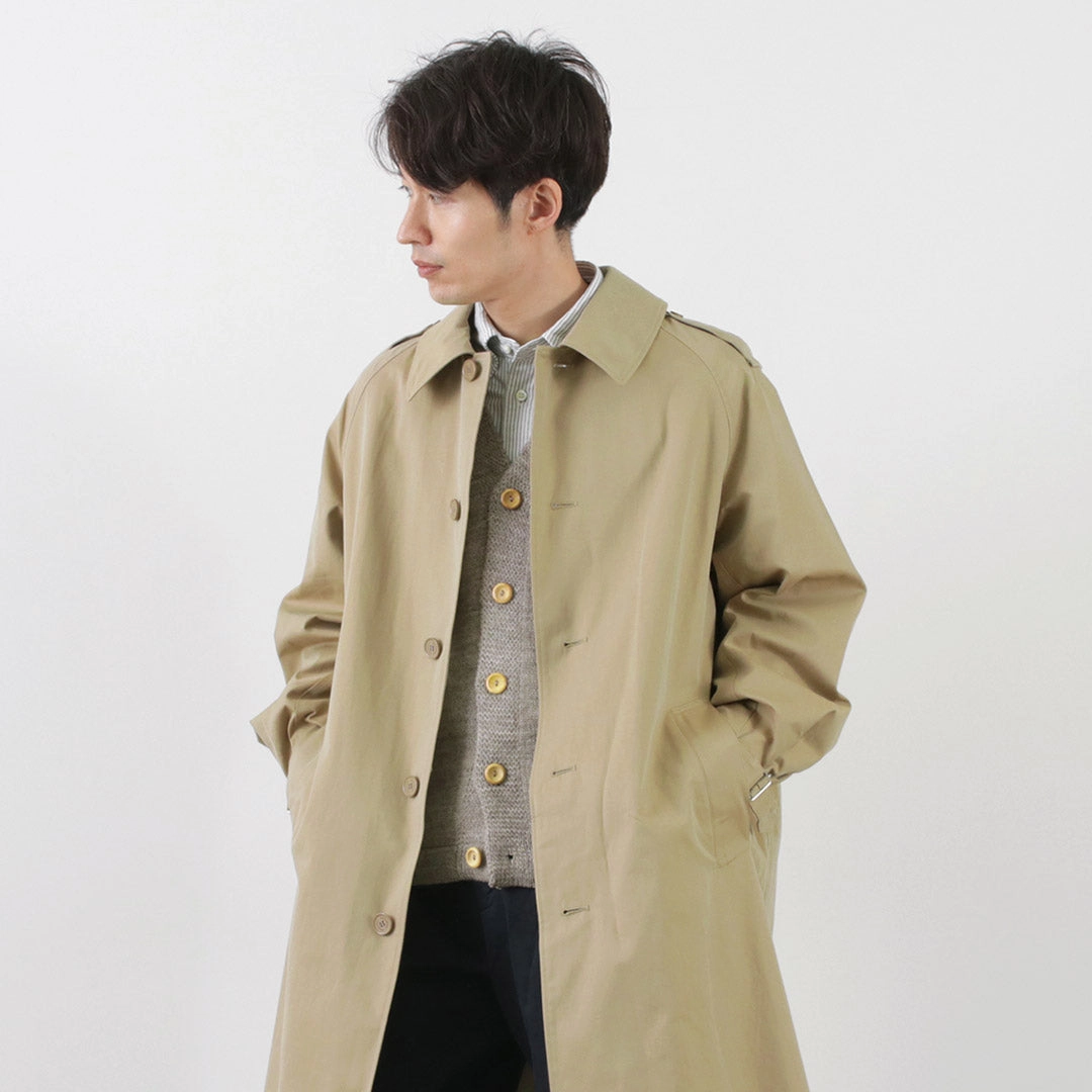 MACKINTOSH PHILOSOPHY GREY LABEL / Crawley Motorcycle Coat Ergonomic Drape ReinforcedElbows