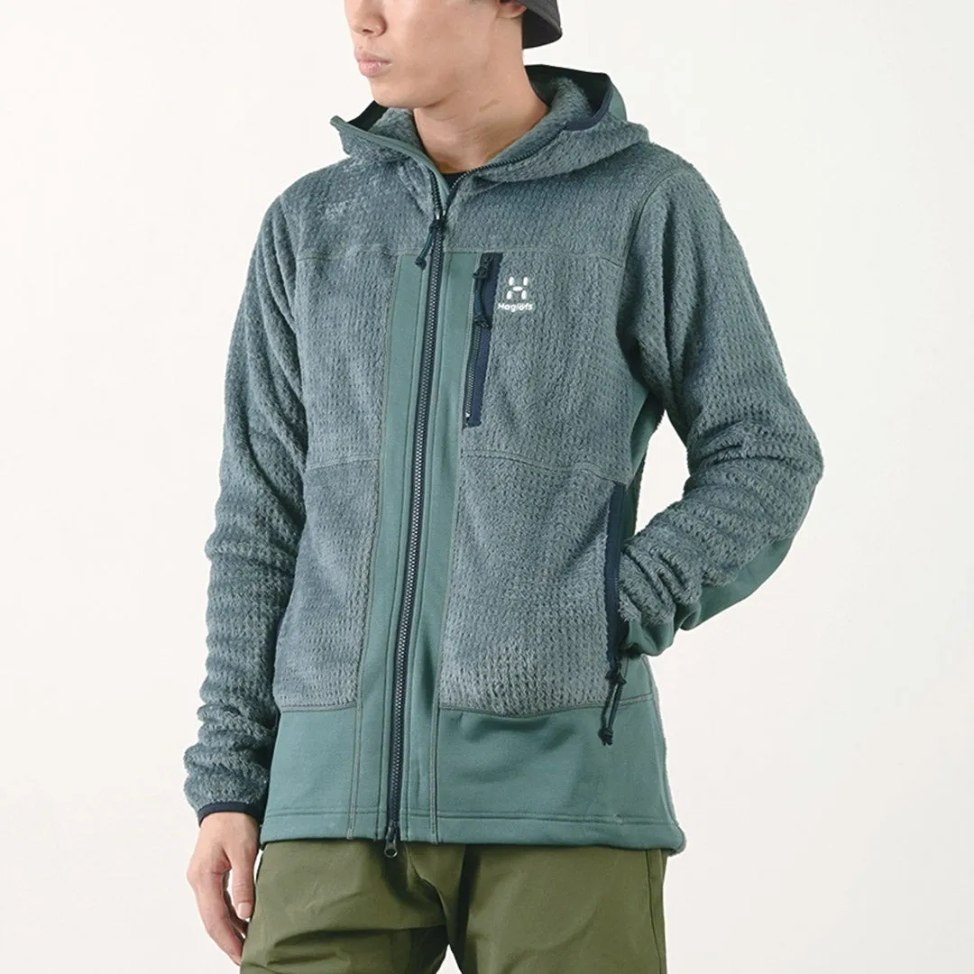 HAGLOFS / Bassey Mid Hood Men High Visibility Trims