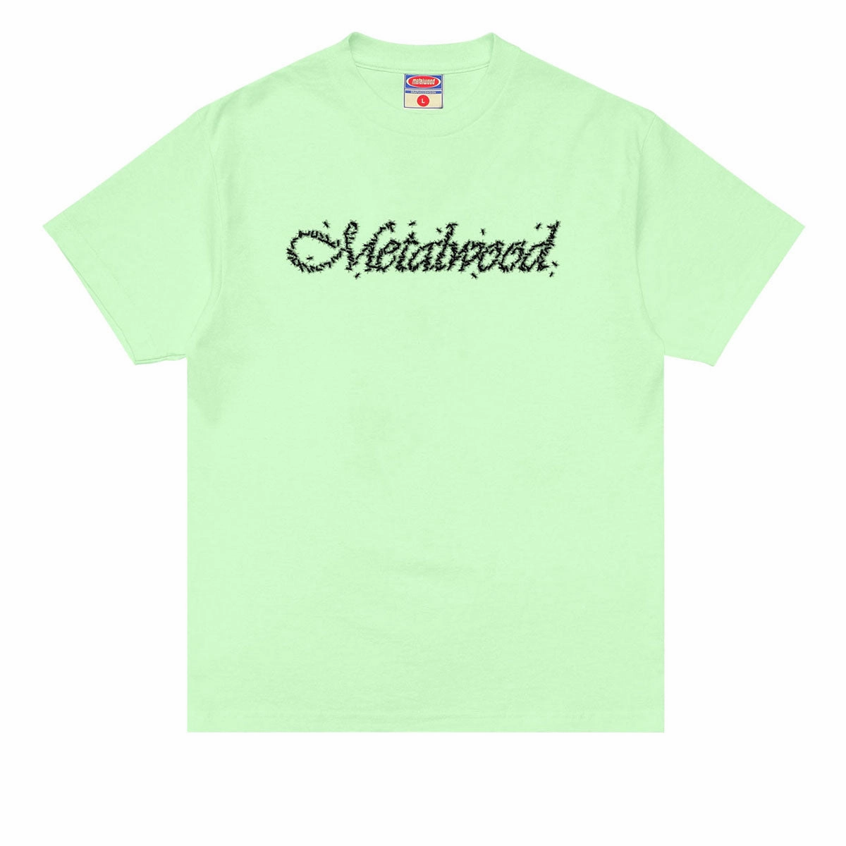 Metalwood Flies T-Shirt - Kiwi Durable Collar Construction Daily Favorite