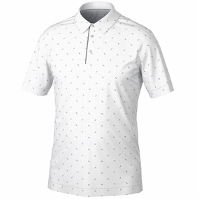 Galvin Green Miklos Polo Shirt - Cool Grey Cool Weather Wear Simple Comfort Wear