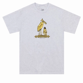 Casual Comfort Bronze 56k Hardware History T-Shirt - Heather Grey