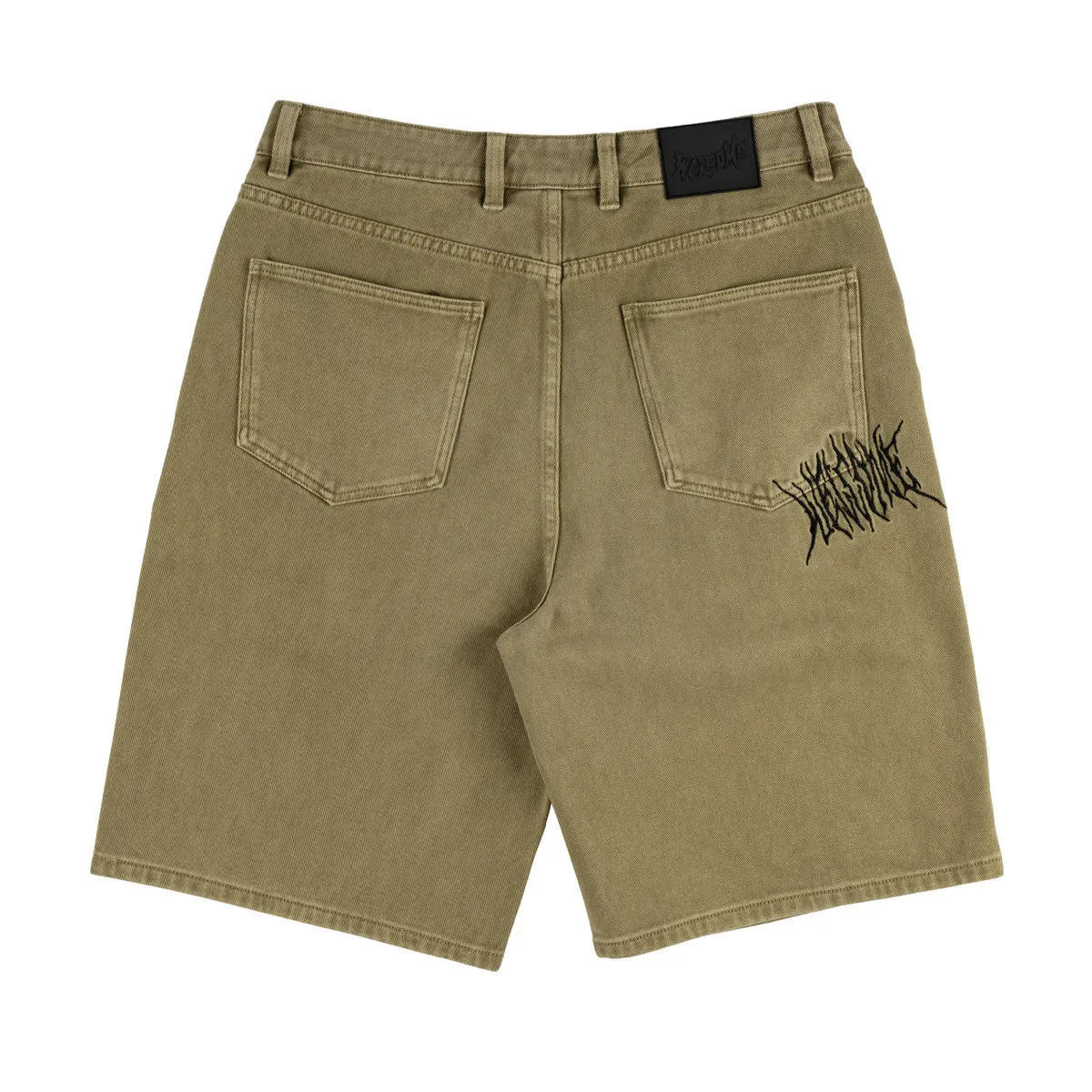 Welcome Chasm Baggy Denim Shorts - Cedar Youth fashion Durable Quality