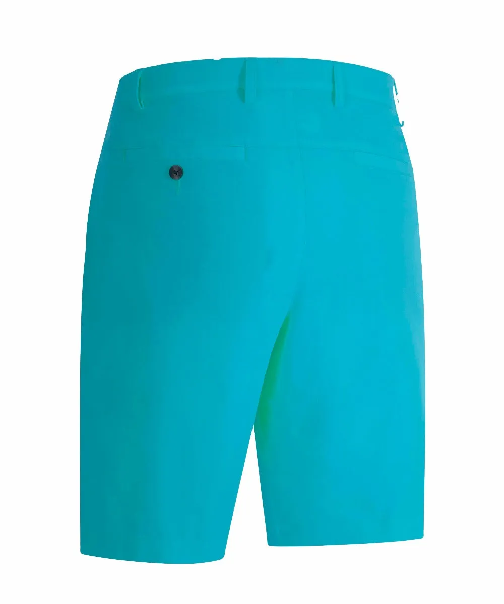 Floral Print Callaway Chev Tech Short II - Blue Curacao