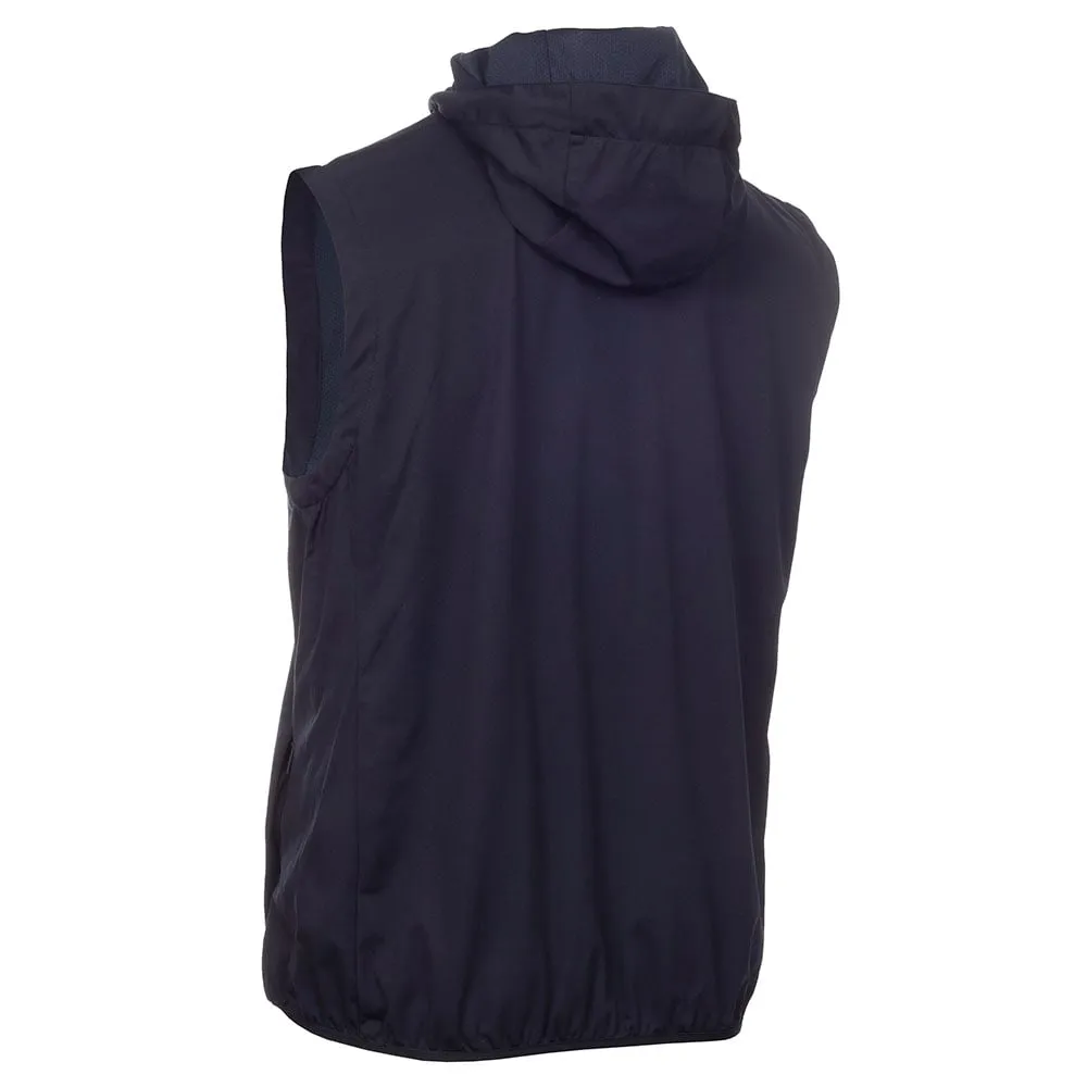 Calvin Klein Pebble Gilet - Navy Low Profile Design Shield