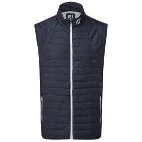 Flexible guidance FootJoy Thermal Quilted Vest - Navy/White
