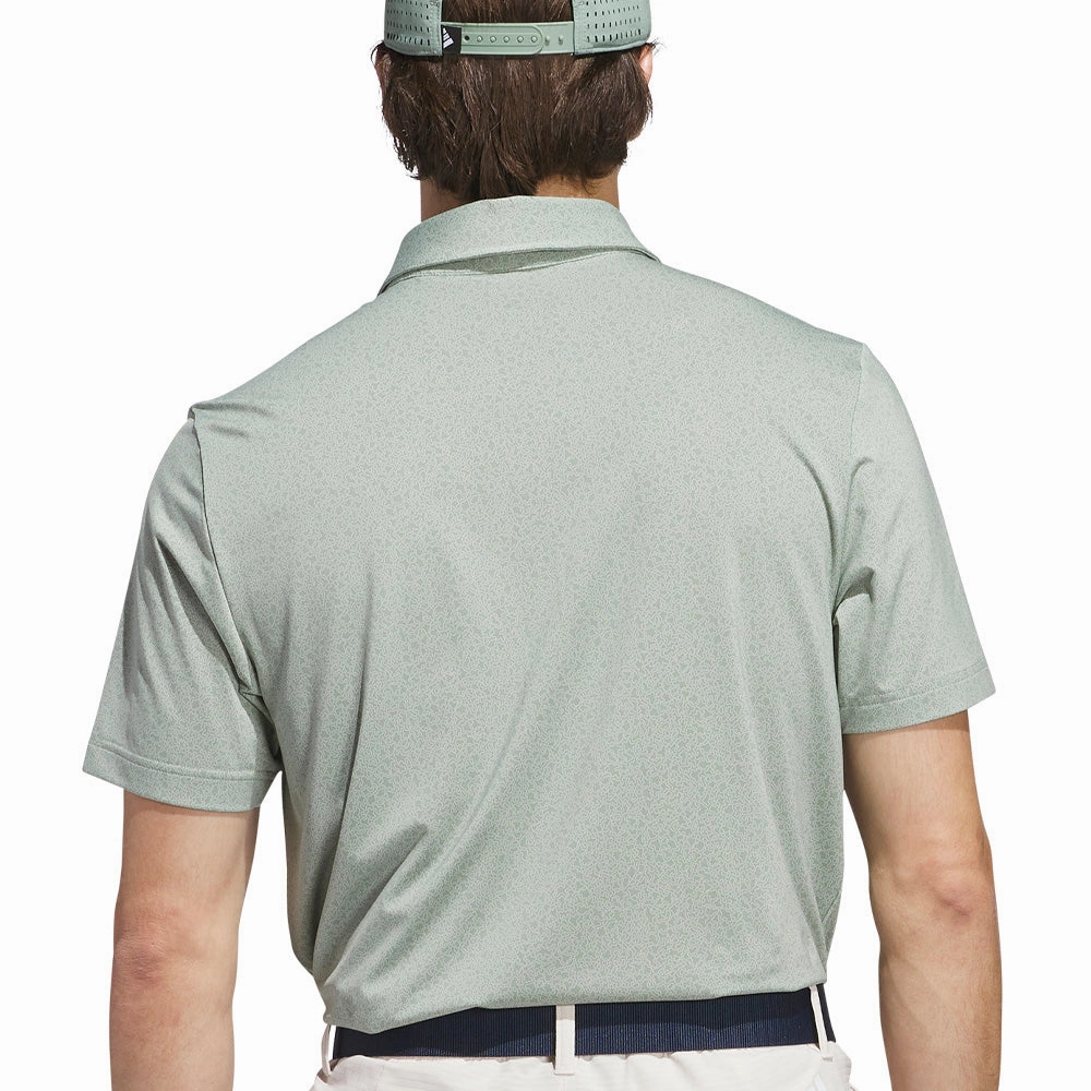 Minimalist Wear adidas Ultimate365 Mini Bunker Polo Shirt - Silver Green