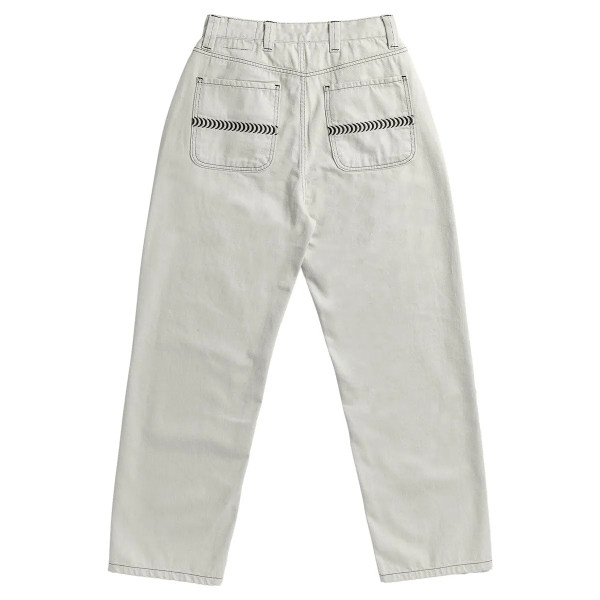 Versatile Comfort Spitfire Bighead Denim Jeans - Natural/Black Stitch