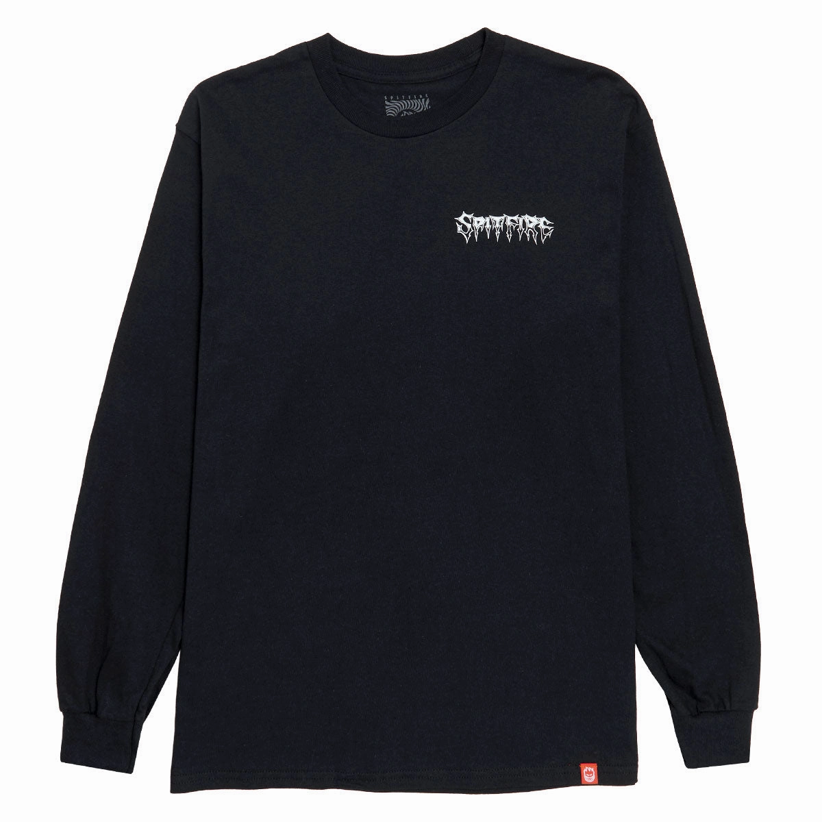 Soft and durable Smart Layer Spitfire Batwing Classic Long Sleeve T-Shirt - Black/White