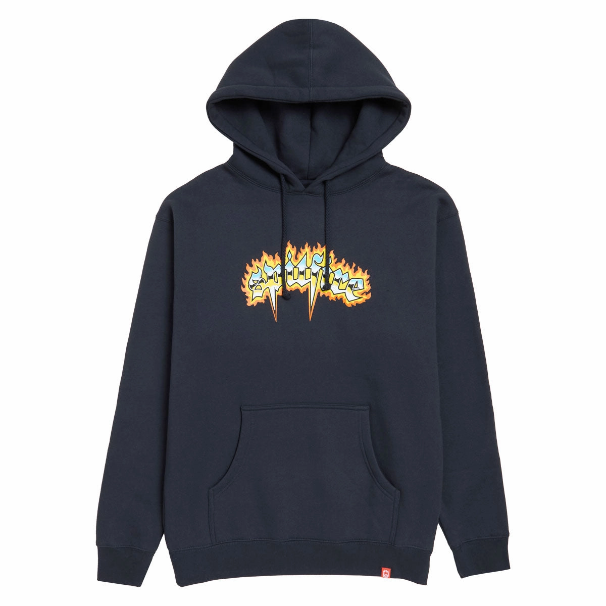 Street Feel Spitfire Chrome Venom Hoodie - Navy/Multi Color Print